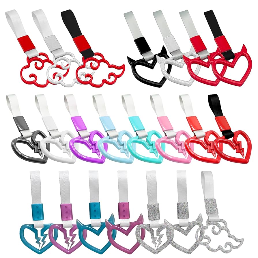 Amazon.com: Broken Realmz Tsurikawa V2 Akatsuki Cloud JDM